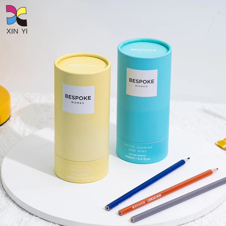 Wholesale Custom Printed Cardboard Cylinder Round Paper Packaging Tube Box