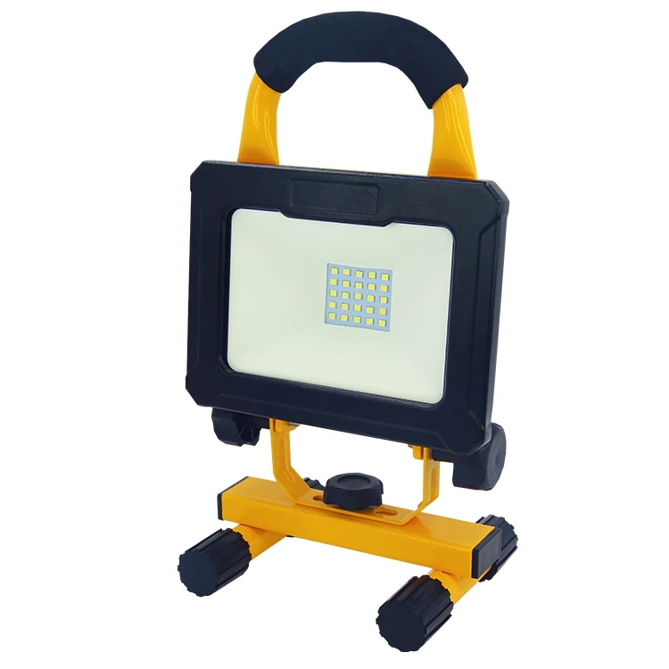 GoodLighting high bright smd emergency 10w 20w 30w 50W ip65 camping floodlight battery led worklight rechargeable