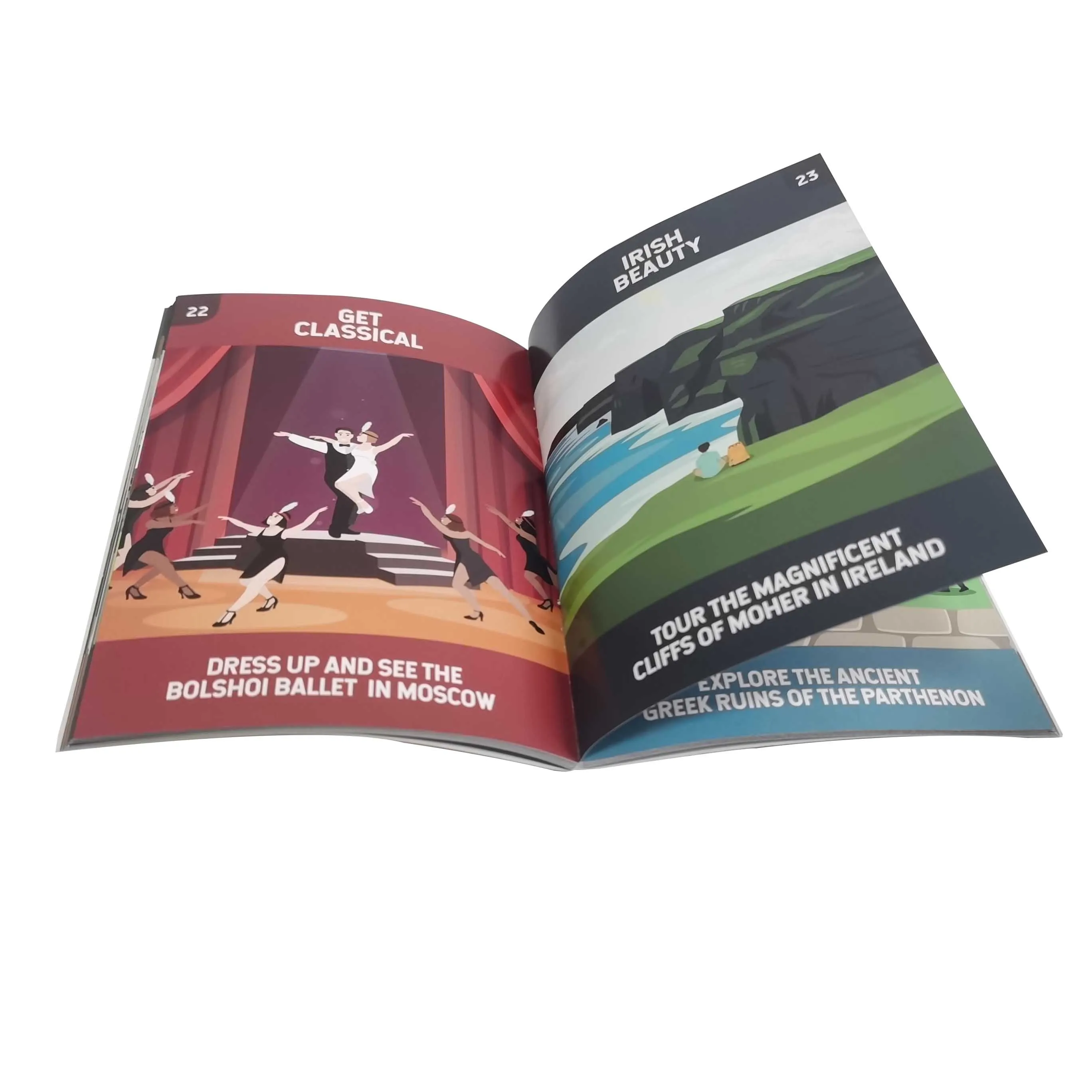 Custom Printing Manual Brochure Booklet Catalogue Wire-O/ Spiral Bound Paper Journal