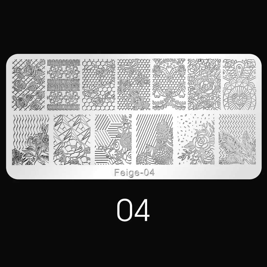 Nail Art Template Stamping Plate Nail Stamper Set Jelly Head With Scraper Print Silicone Stamping Plate Tools Manicure Accessory