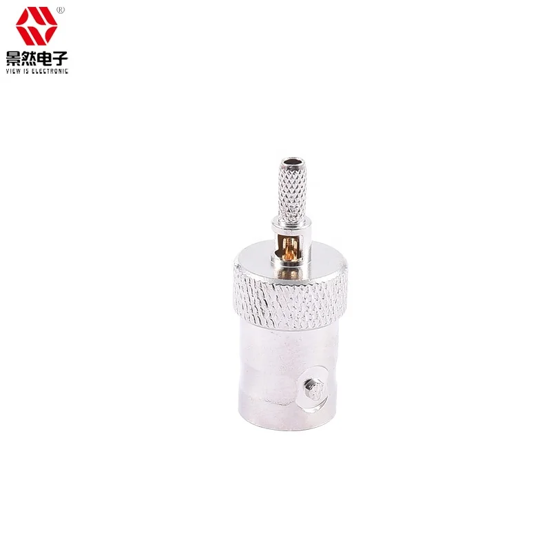 Цена по прейскуранту завода-изготовителя bnc-коннектора для обжимной для rg316 rg174 кабель прямые никелирование 50ohm DC-4GHZ BNC Разъем rf