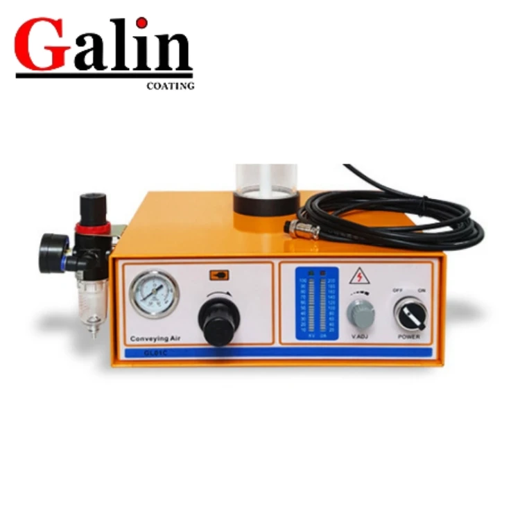 Galin GL-01F Laboratory / Mini Manual Powder Coating Machine - complete