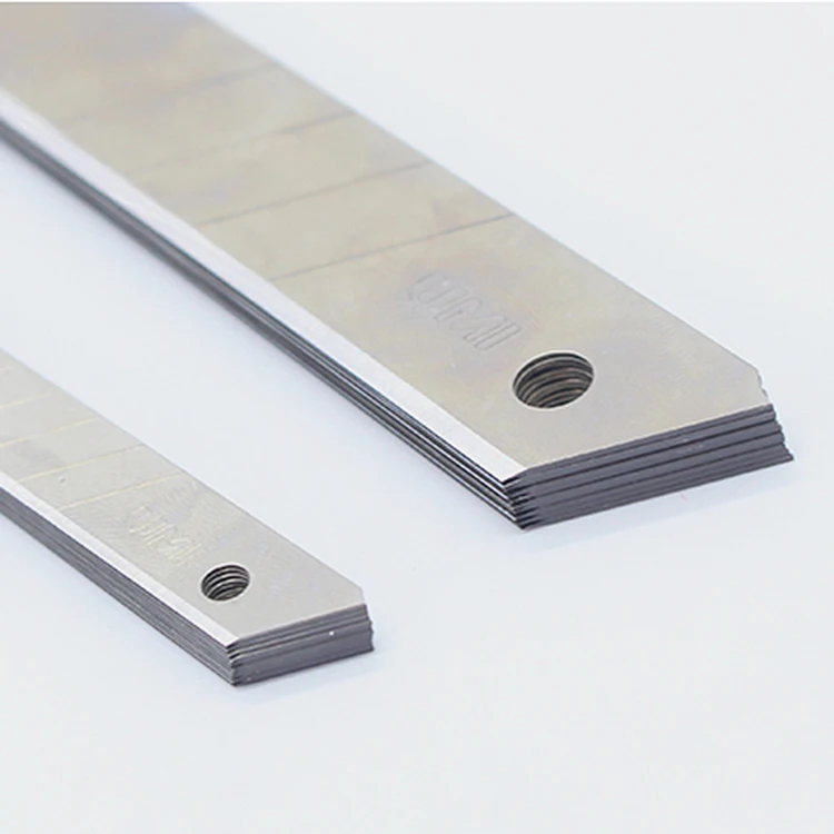 Hot style high quality  utility cutter knife refill blades wallpaper utility knife cutter blade