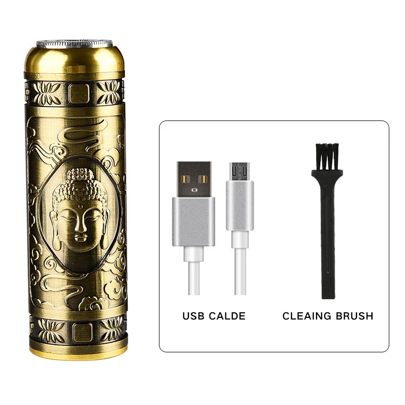 2023 mini hair shaver electric for men portable profesional best facial  rechargeable rotary removal razor shaver