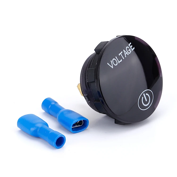 Touch Model Led Digital Voltmeter Batt DC12V-24V Car Battery With LED DC Digital Touch Display Voltmeter Modified Voltage Meters