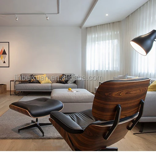 2022 foshan factory modern leather hotel leisure chair lounge chair swivel leisure chair HE-304