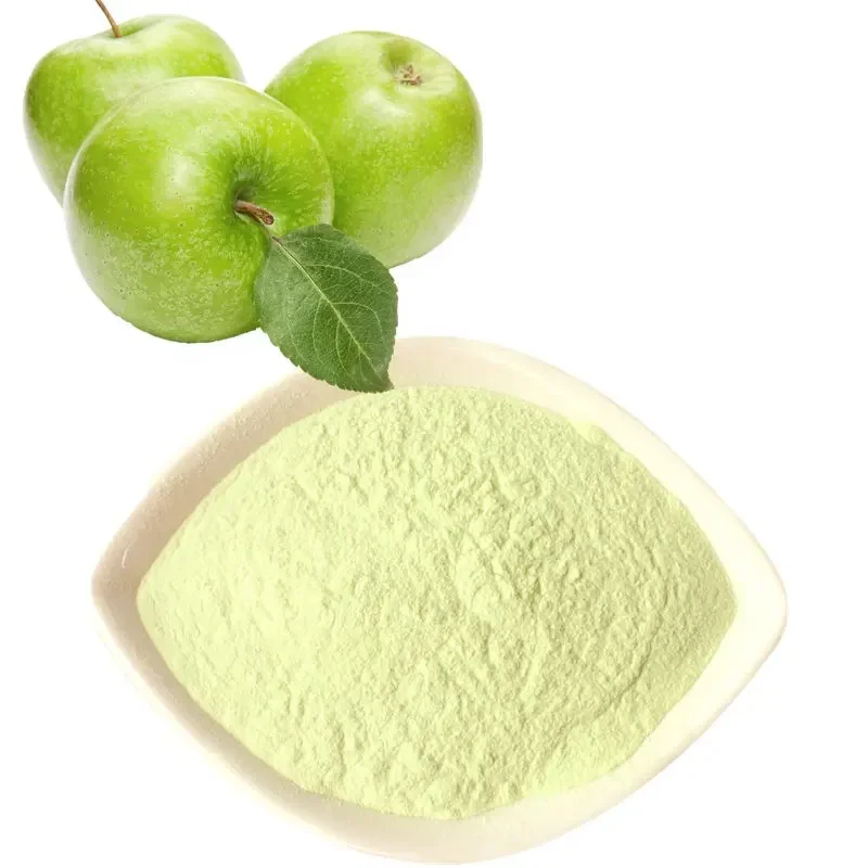 Top Quality Organic Spray Dried Food Grade Green Apple Powder