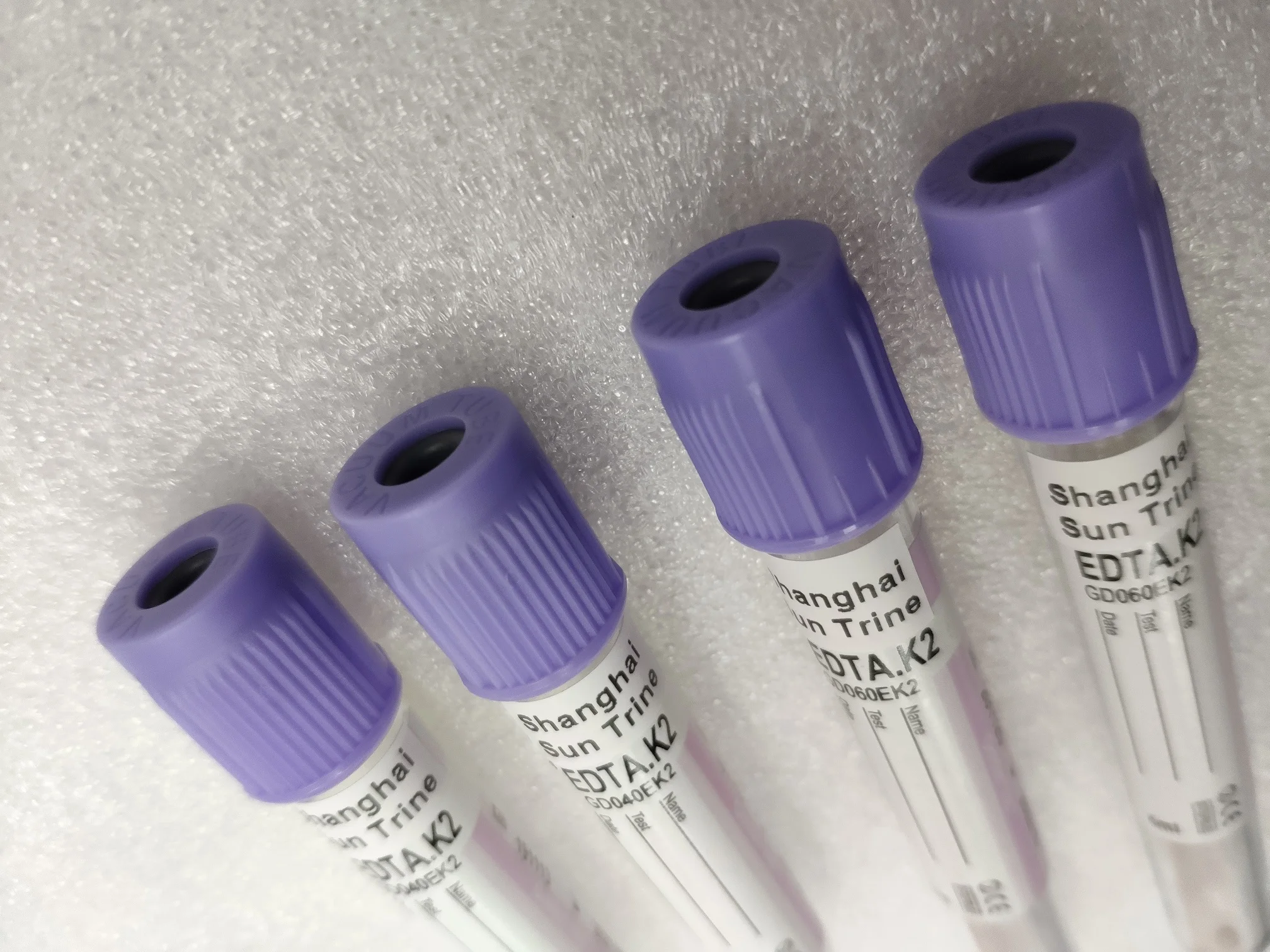 Blood Collection EDTA K2 K3 Tube for Medical Test