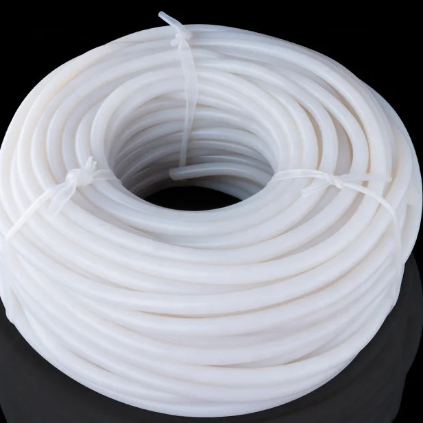 Silicone Rubber Solid Seals Strip Silicone Cord High Temperature Heat Resistant 6mm