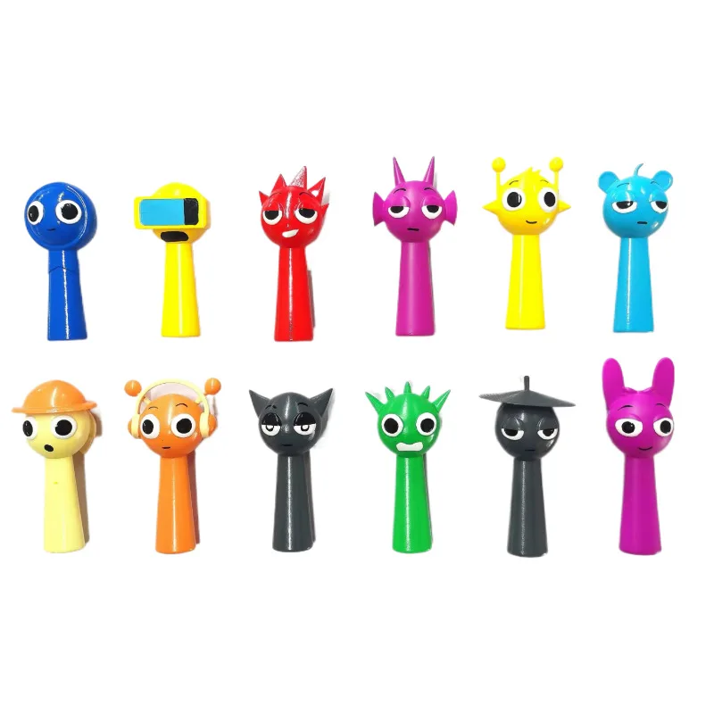 Junhui Wholesale Sprunki Action Figure Collection Model Toy Action Figures Doll trendy desktop decoration