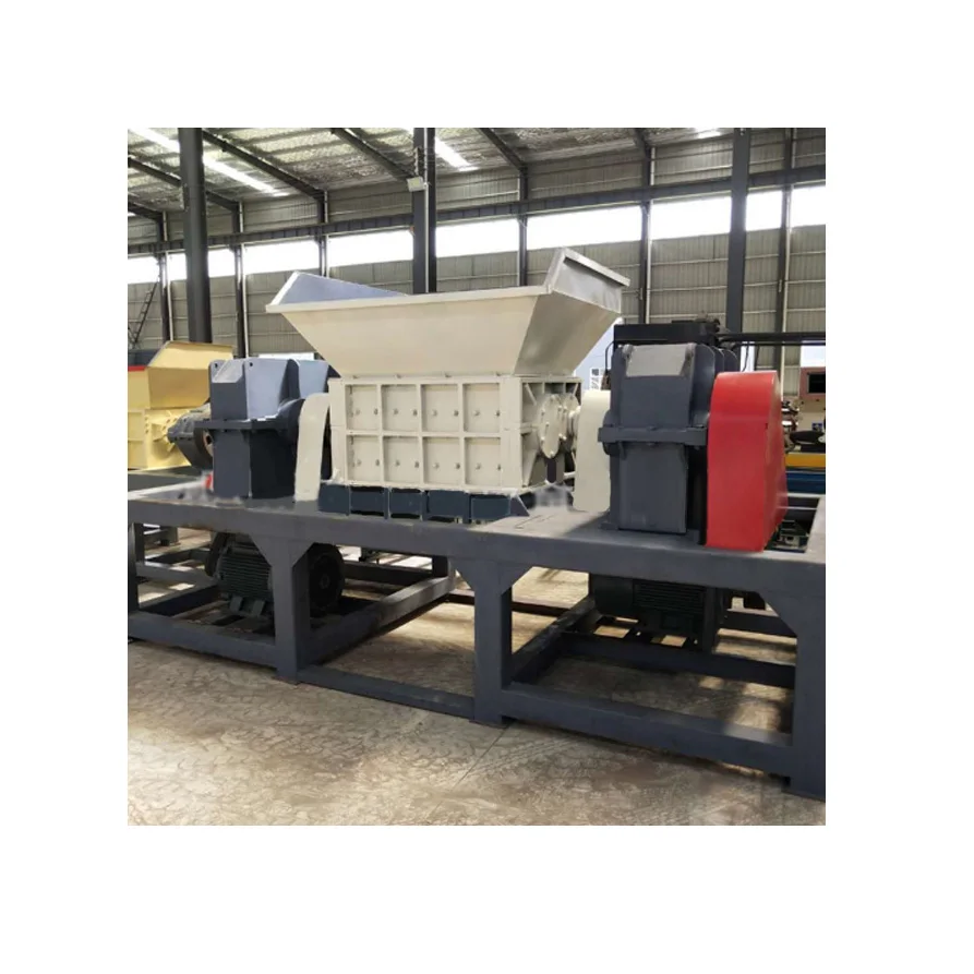 Модель Rts 300 с одним мотором 3 кВт мини-двухвальный бытовой измельчитель для мусора пеноматериала переработки