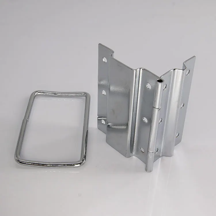 Hinge with lid stay used for road case