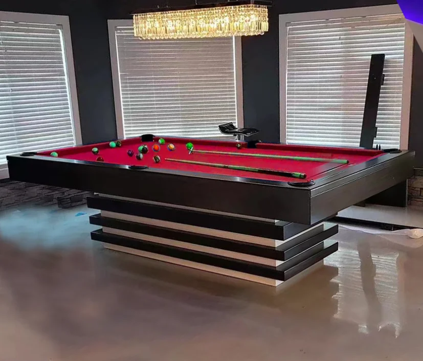 China modern style 7ft 8ft 9ft indoor home use stone slate billiards pool table