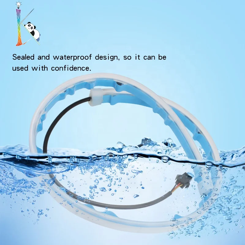 Flexible Car Interior Lighting 12v Usb Neon Glowing Strobing Electroluminescent Wire Lamp Ambient Lighting Kits For App Control