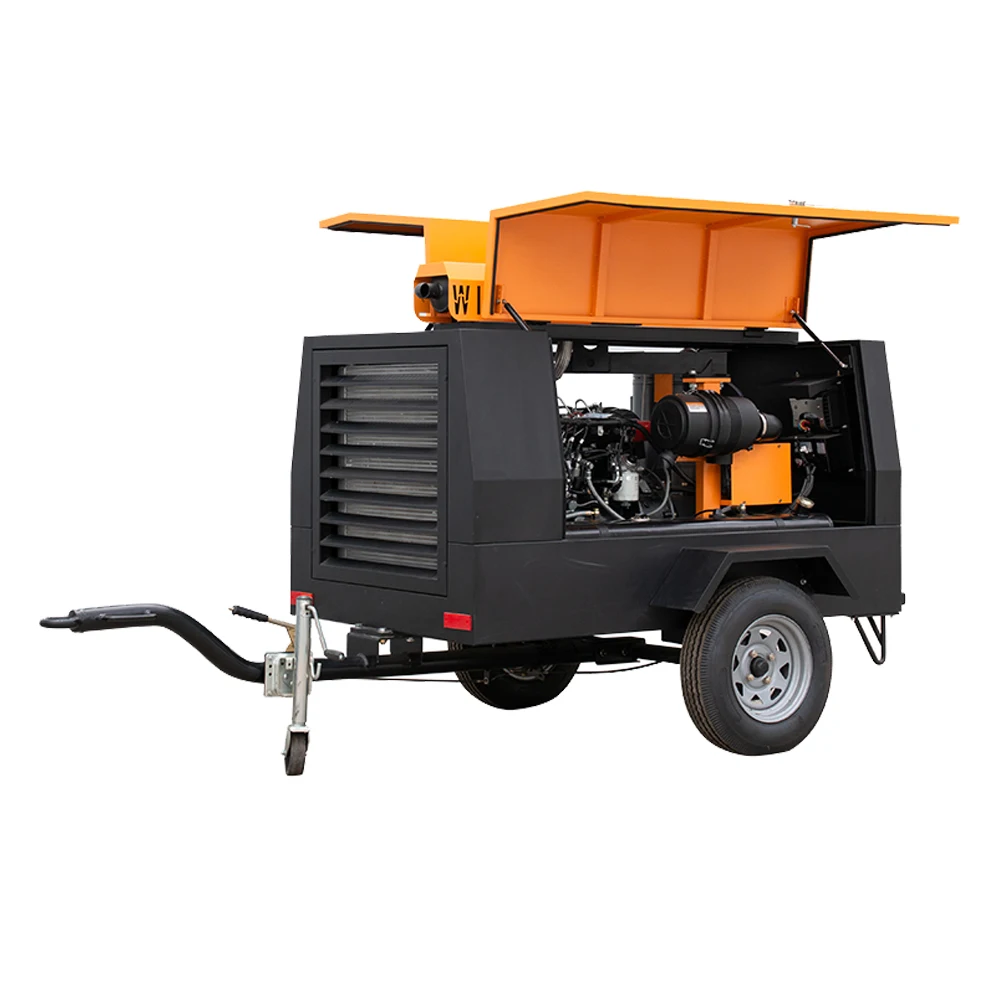 Ingersoll Rand Doosan дизельный портативный воздушный компрессор для