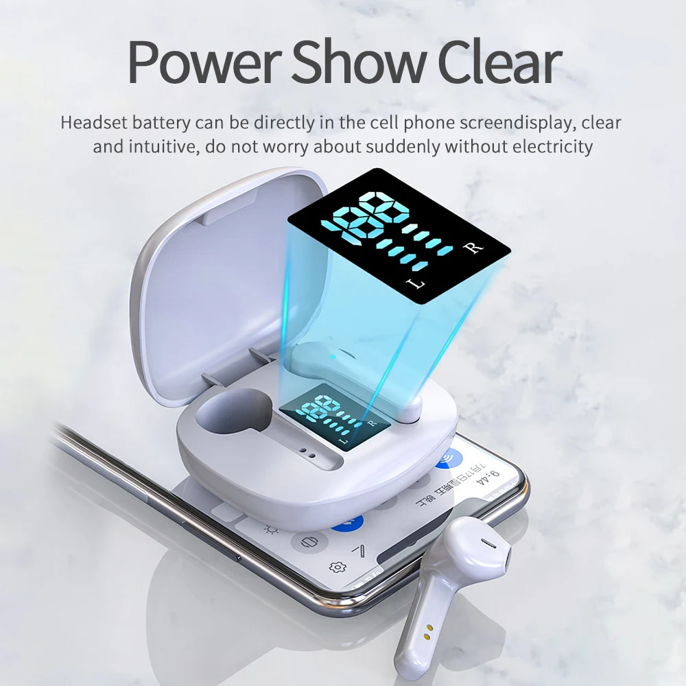 Waterproof OEM High Quality Super Bass Stereo Gaming Earbud True Wireless Tws Earphone & Headphone Hands Free