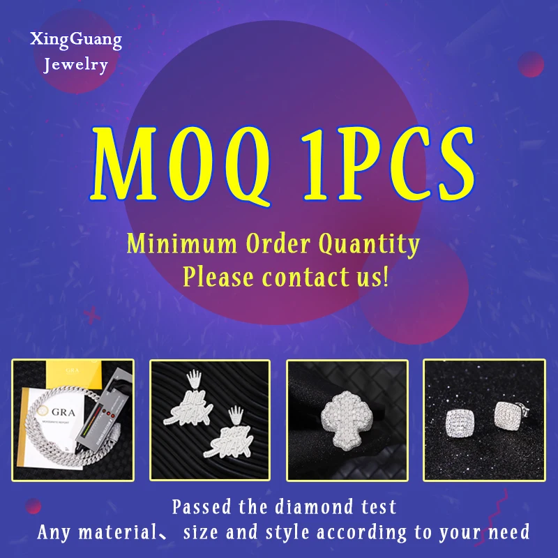 Custom High Jewelry Women Diamond Ring 2 Carat Pear Cut VVS Moissanite 14K Gold Moissanite Ring Engagement Wedding Ring Set