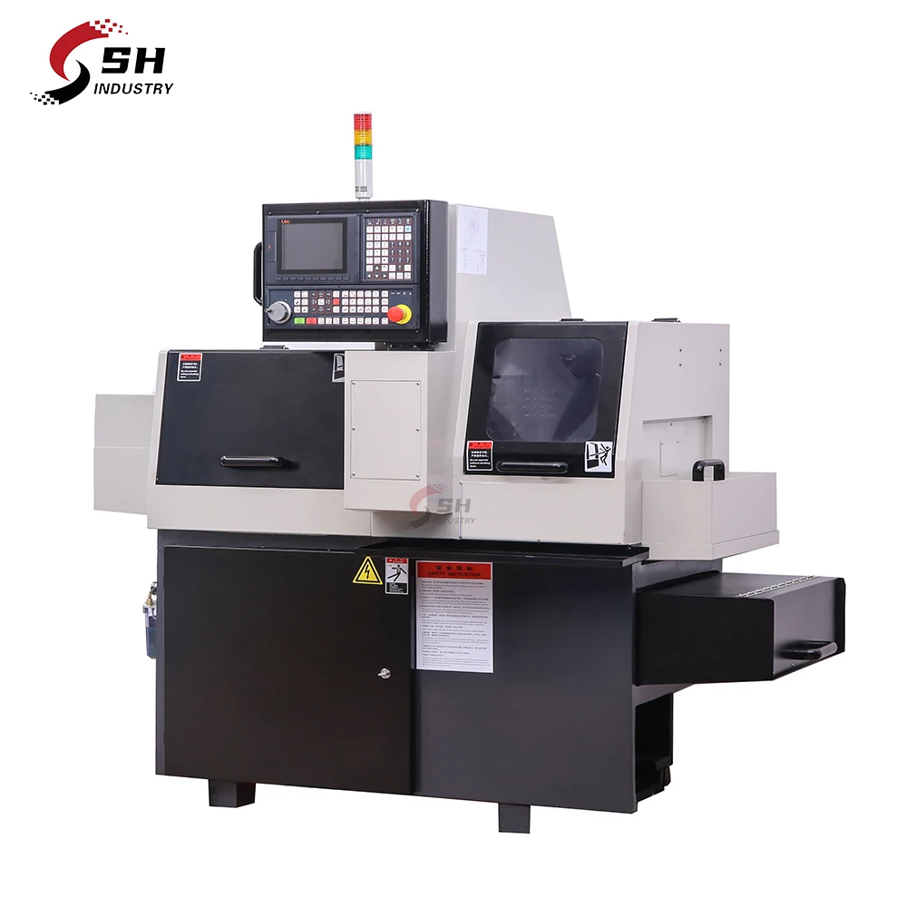 Good Quality CNC lathe machine D206 CNC Swiss type lathe for metal