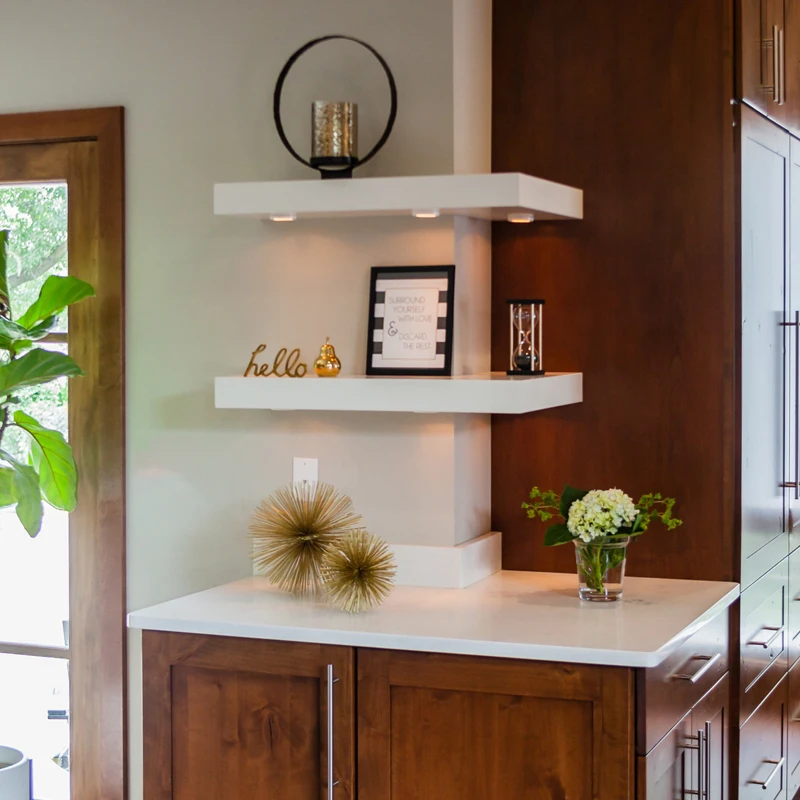 LED puck light white round mini downlight surface mounted under cabinet light