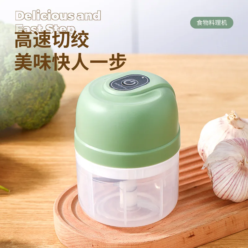 100 ml / 250 ml Vegetables Processor new grinder fruit & vegetable tools USB cordless electric garlic masher mini crusher