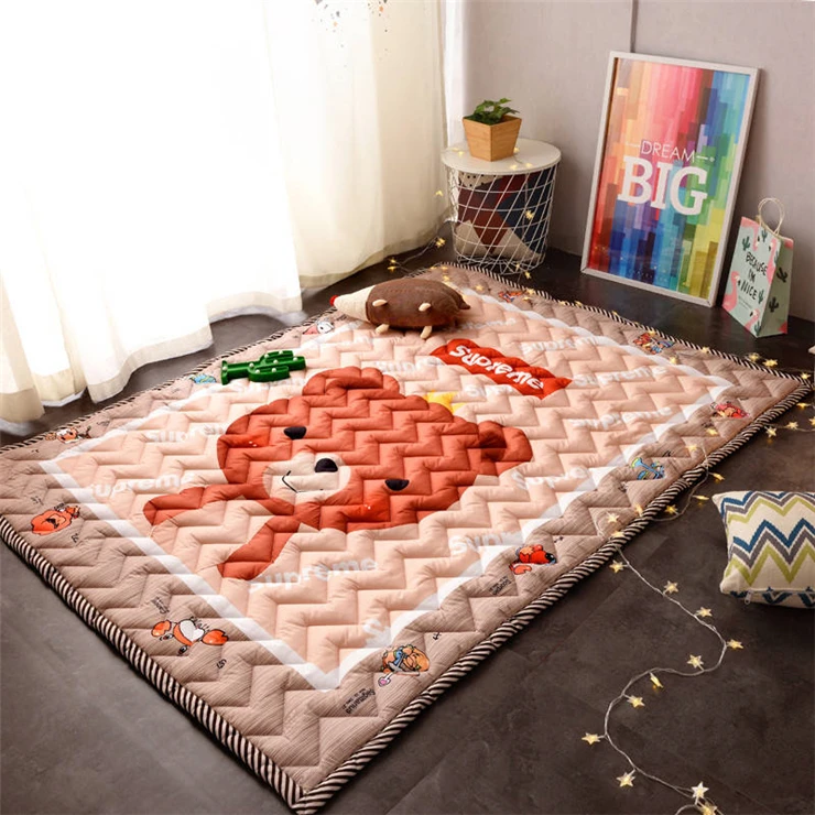 animal cartoon soft game foam baby play mats for kids