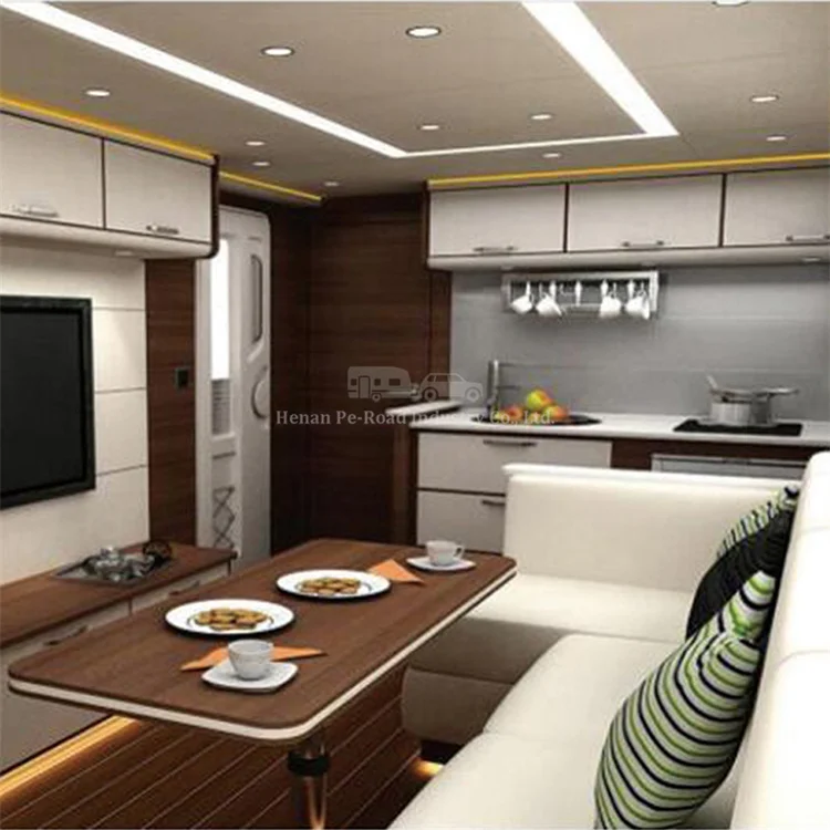 
New Design Lightwight Luxy Large Off Road Camping Kitchen 7M Travel Trailer Rv Motorhomes Caravan 