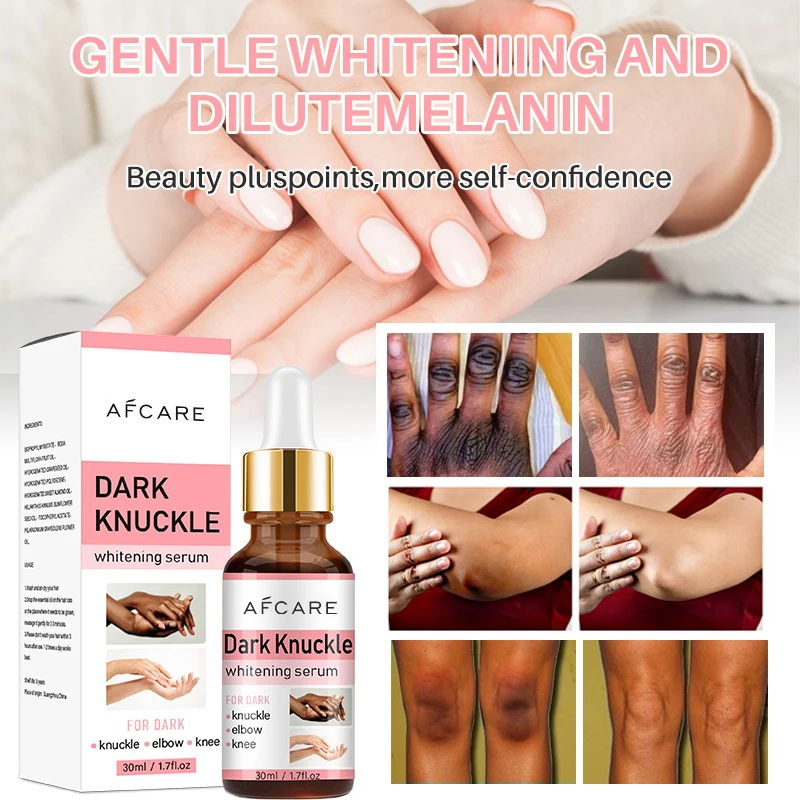 Dark Knuckles Bleaching Serum Sulfate-Free Nourishing Lightening and Vitamin C Double Glutathione Super Skin Whitening Serum