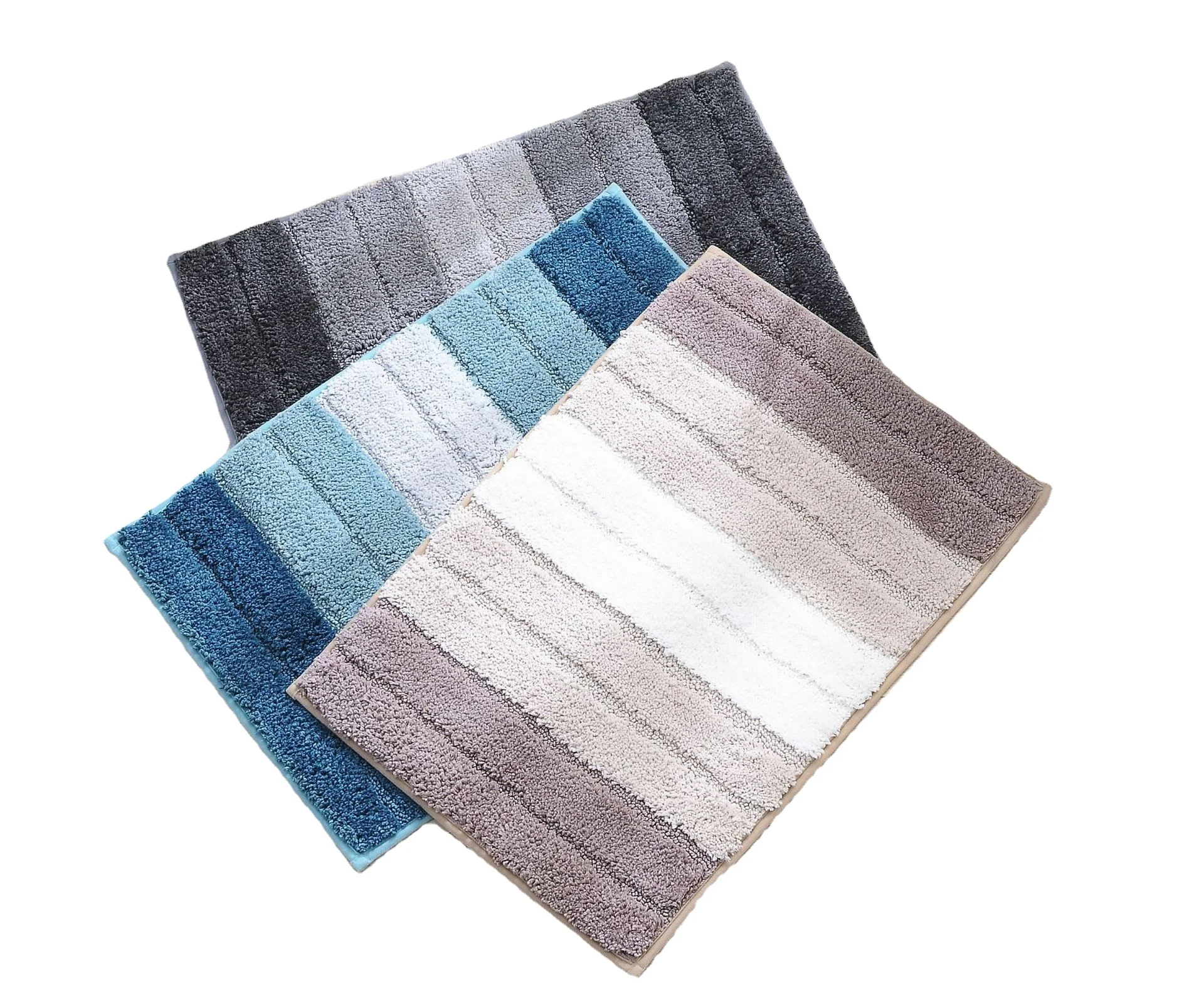 Обычные полосатые водонепроницаемый коврик для Абсорбирующая ковры и коврики покрытая цельной полиуретановой кожей пол ковер