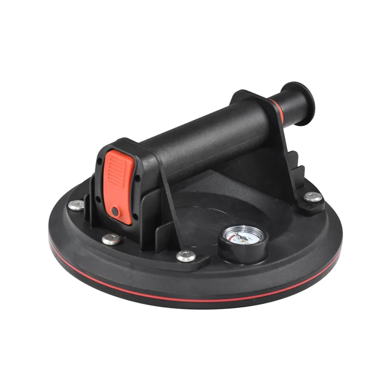 Vacuum Suction Cup 8 Inch Manual Pumps 28mm Pressure Gage Max Lifting 200KG Tile Glass Lifting Tools