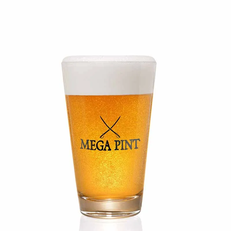 Стакан для пива Age of шалфей MEGA PINT, 16 унций, Отличная чашка для холодных напитков, можно мыть в посудомоечной машине
