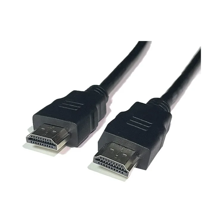 Factory Cheap Custom Hdmi V1.4 Cable  1.5M Black High Speed 3d 4k Braided Male To Male  Connect Computer Tv Box For Home