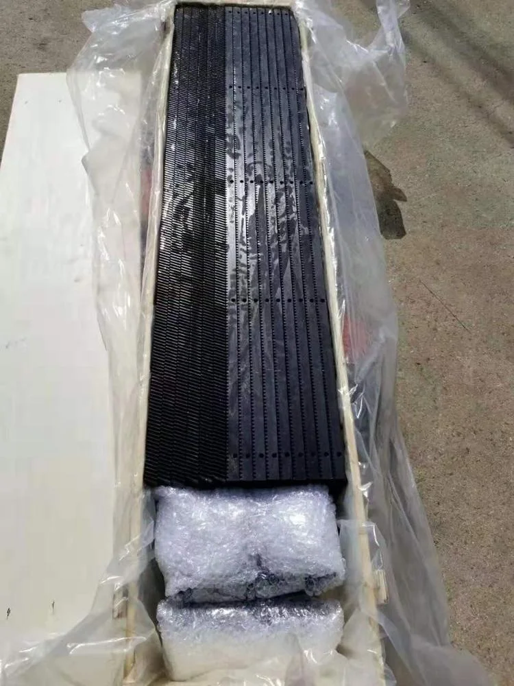 
High precision helical gear rack DIN7 M1.5 20*20*3000mm assembly for wood cutting machine 