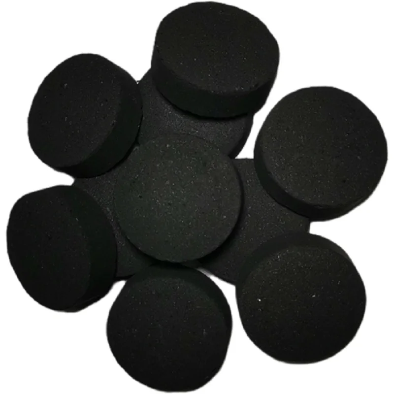 Firemax Low Moisture Hardness Hookah Carbon Easy to Use Black Coco Charcoal for Shisha COCONUT SHELL Machine-made Charcoal Round