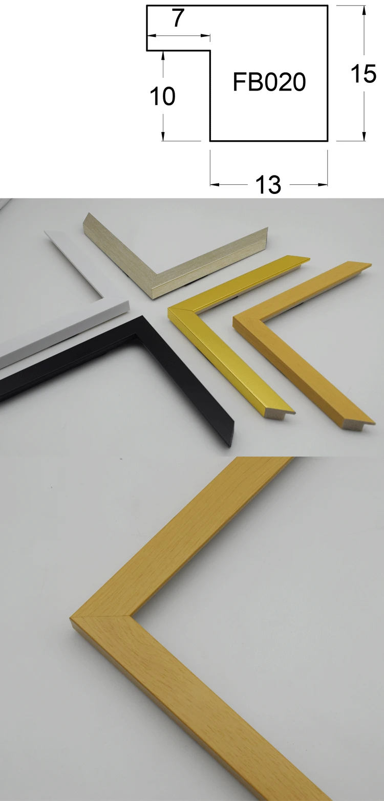 2.95/3.05 Meter Picture Frame Moulding Lengths Multi-color Moulded Picture Frames