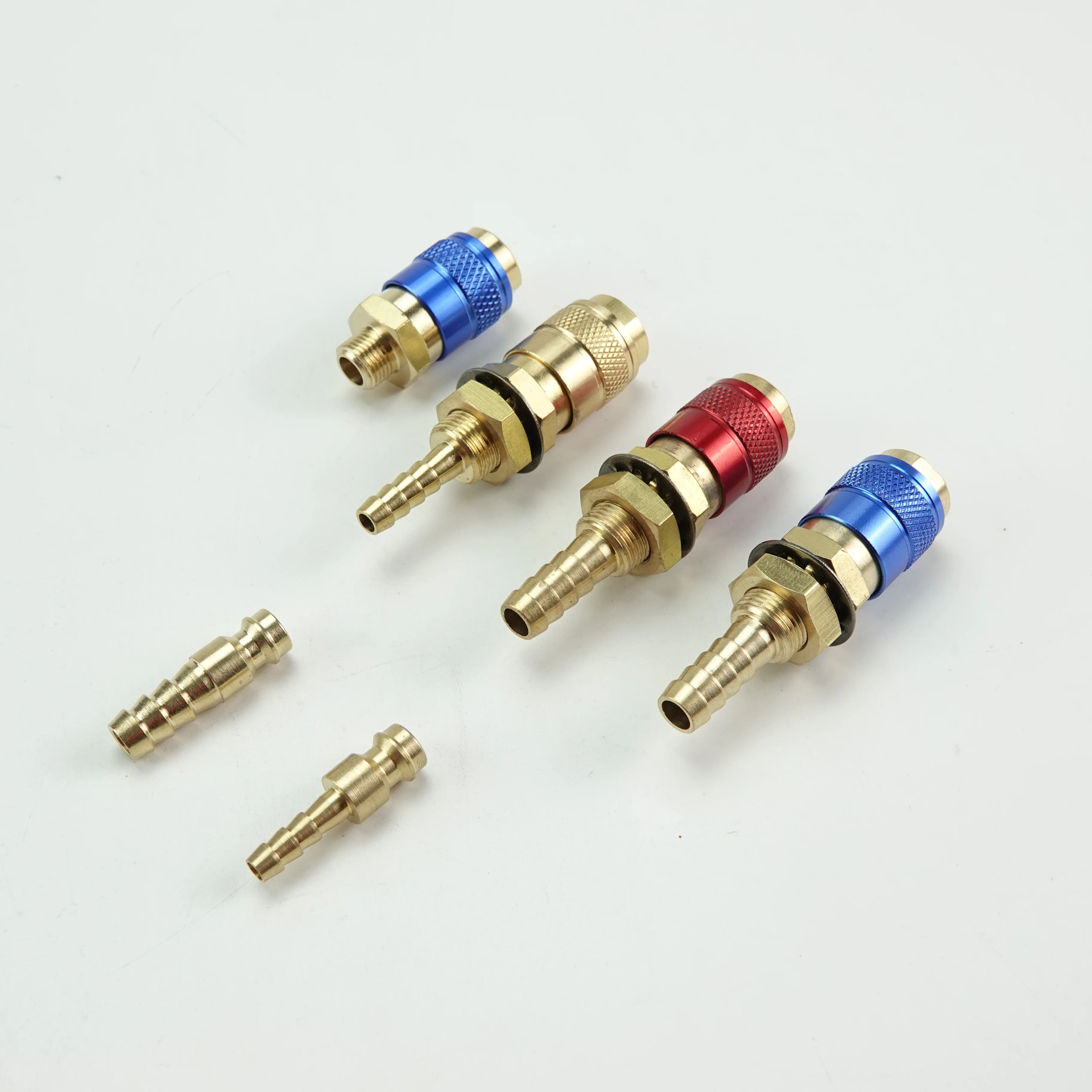 welding torch quick connector Red blue fast couplers for welding torch 6mm 8mm