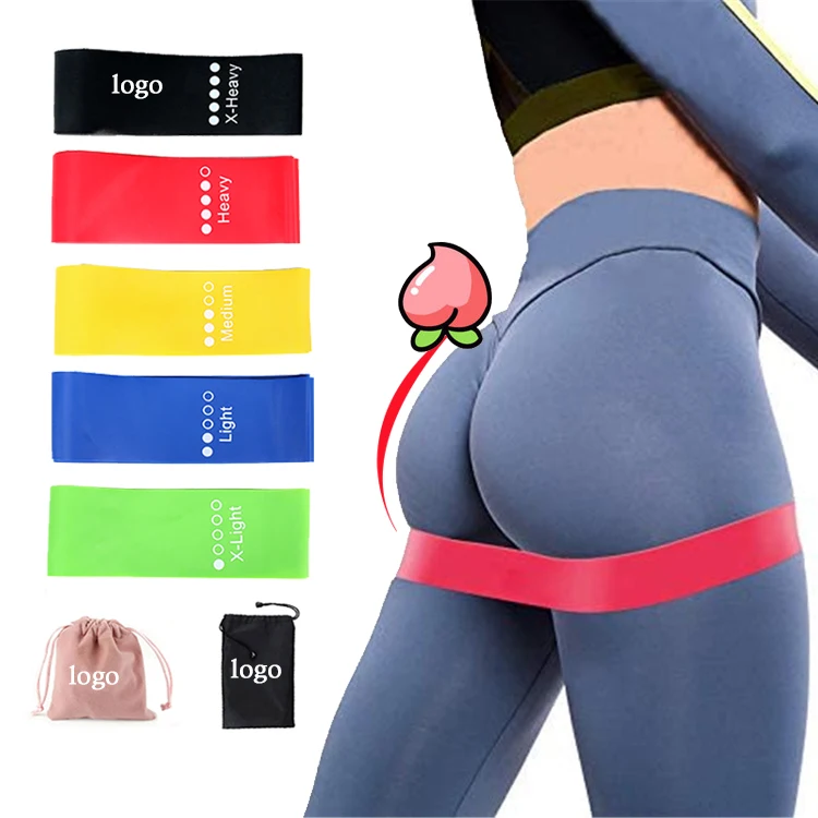 2021 factory Wholesale hot sale custom high quality yoga Training Exercise Gym Strength Equipment latex resistance bands