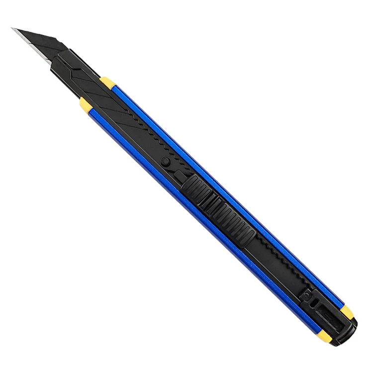 High quality 9MM Aluminum Alloy Pocket Knife Stationery knives for paper cutting