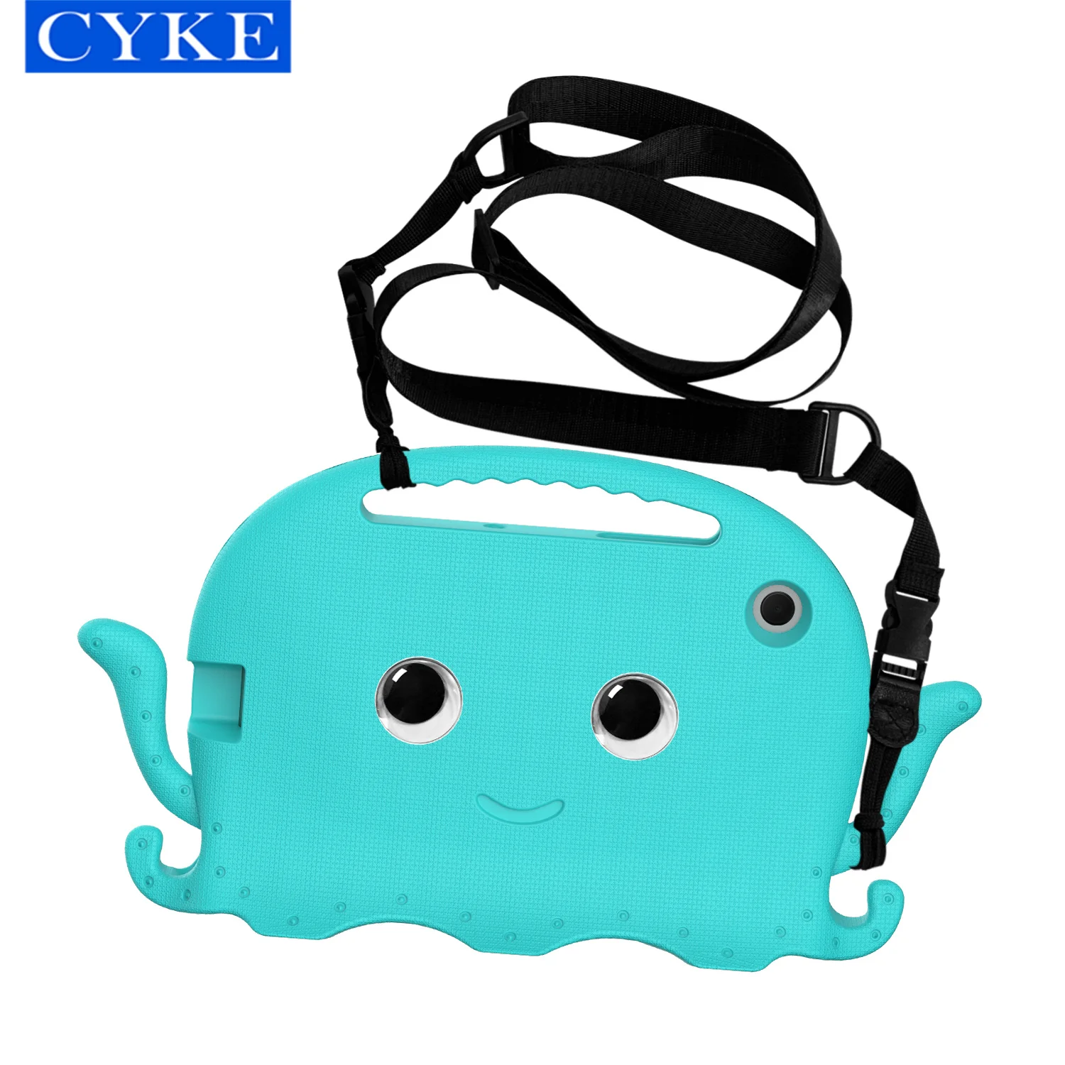 CYKE Eva Foam Kids Full Body Shockproof Tablet Case Shoulder Strap For Samsung Galaxy Tab A7 T500 T505 10.4 2020
