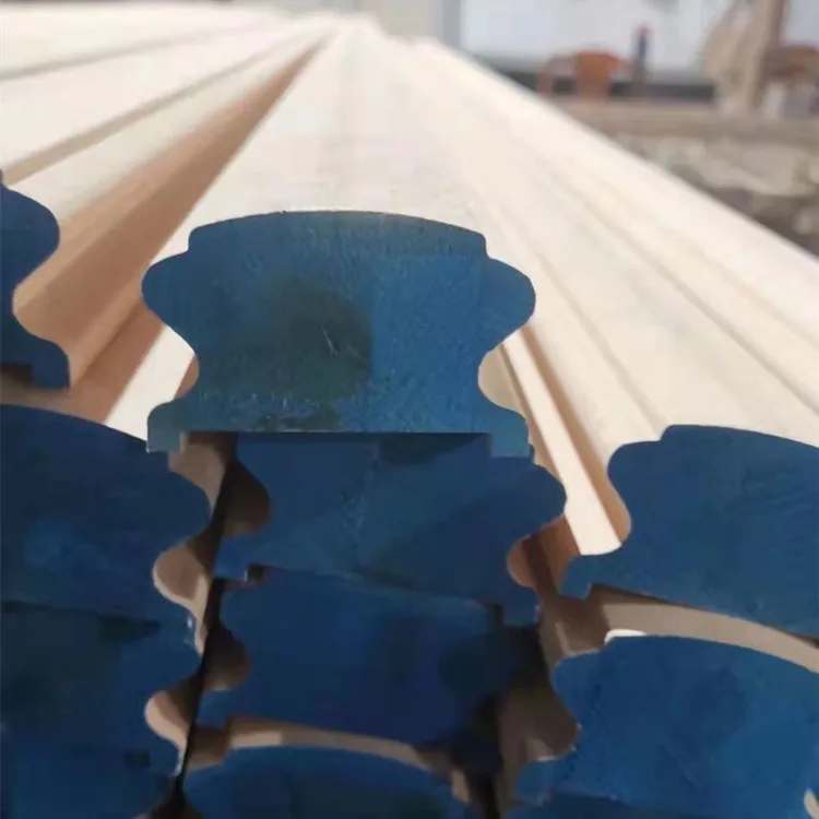 Customized wholesale beech wood handrail  Beech solid wood stair handrail for sale