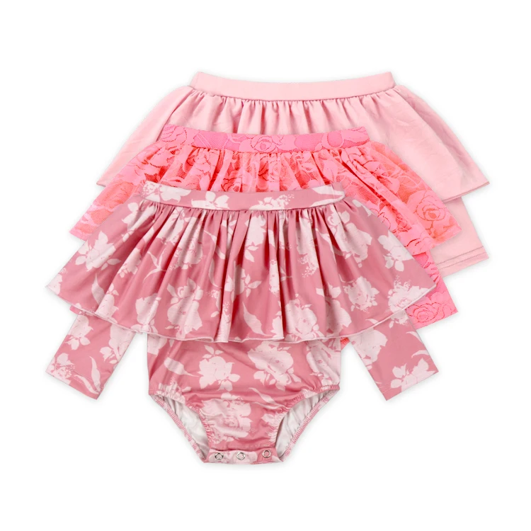 Boutique clothing wholesale infant toddler Onesie Long Sleeves Off-shoulder Leotard  for Baby Kids Clothes