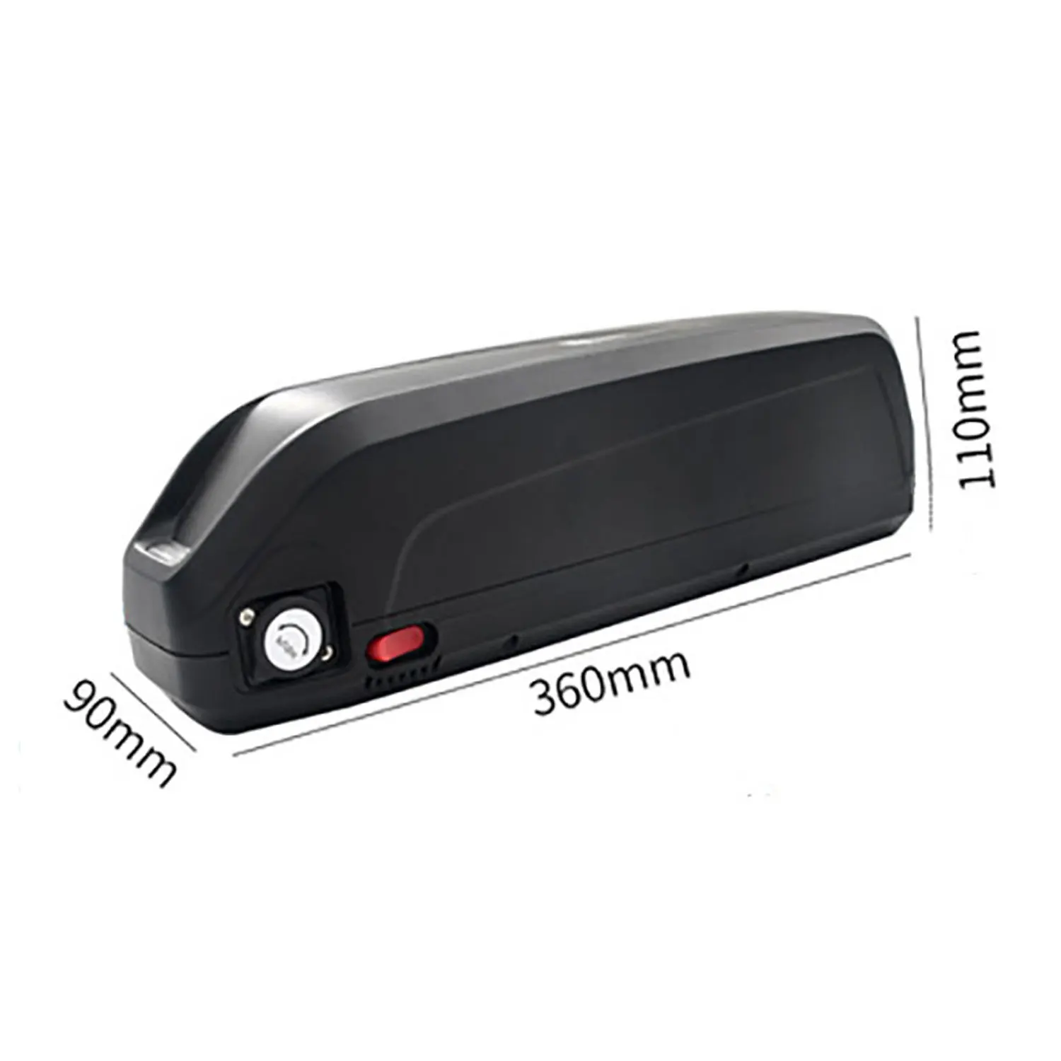hailong 36V 48V 10AH 12AH 15AH 20AH customized hotselling downtube ebike battery electric