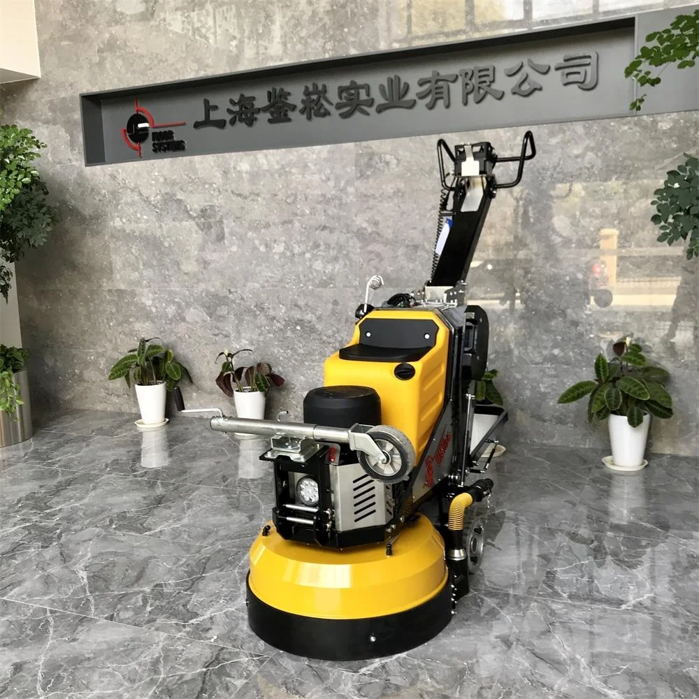 Pro750 штампованная самоходная напольная шлифовальная машина для бетона