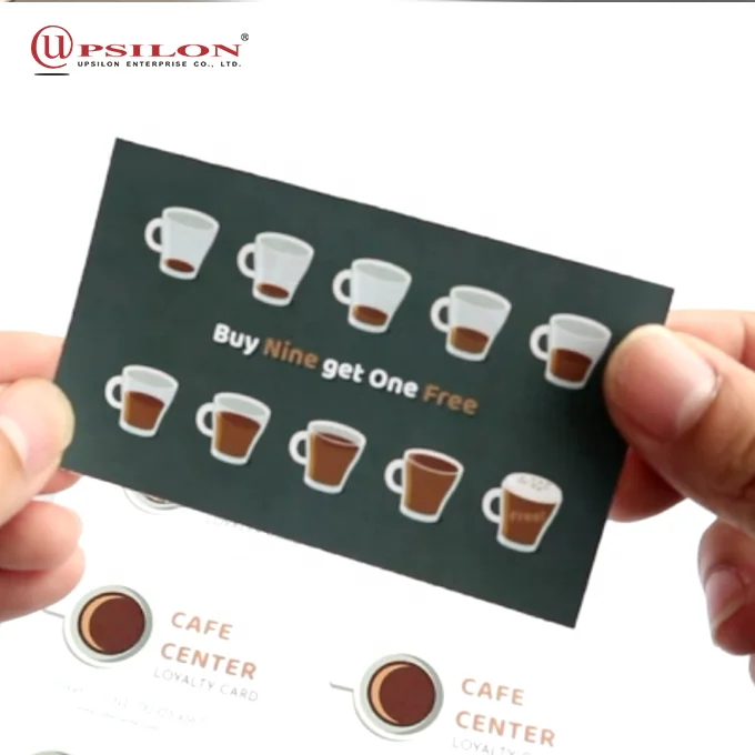 
Blank A4 Easy Tear Off Printing Paper Self Made Loyalty Card 