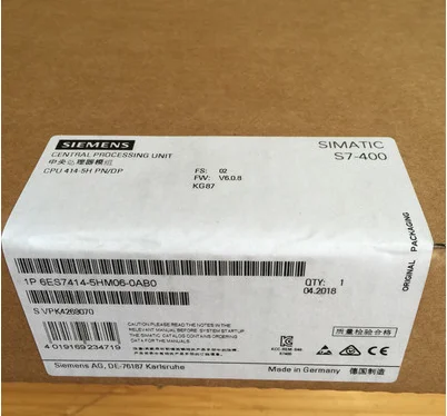 Top AgentOriginal SIMATIC S7-400 CPU Module 6ES744-5HM06-0AB0  For PLC controller Available PLC Module Supplier