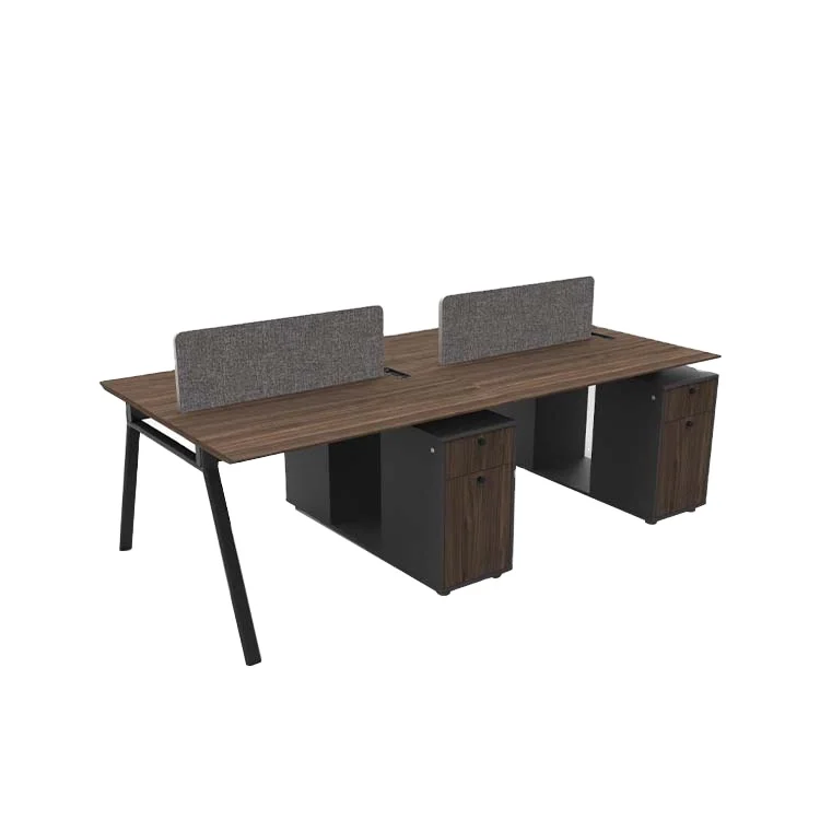 Лидер продаж модульная портативная офисная мебель с татуировкой перегородки рабочая станция стол на 3 человека