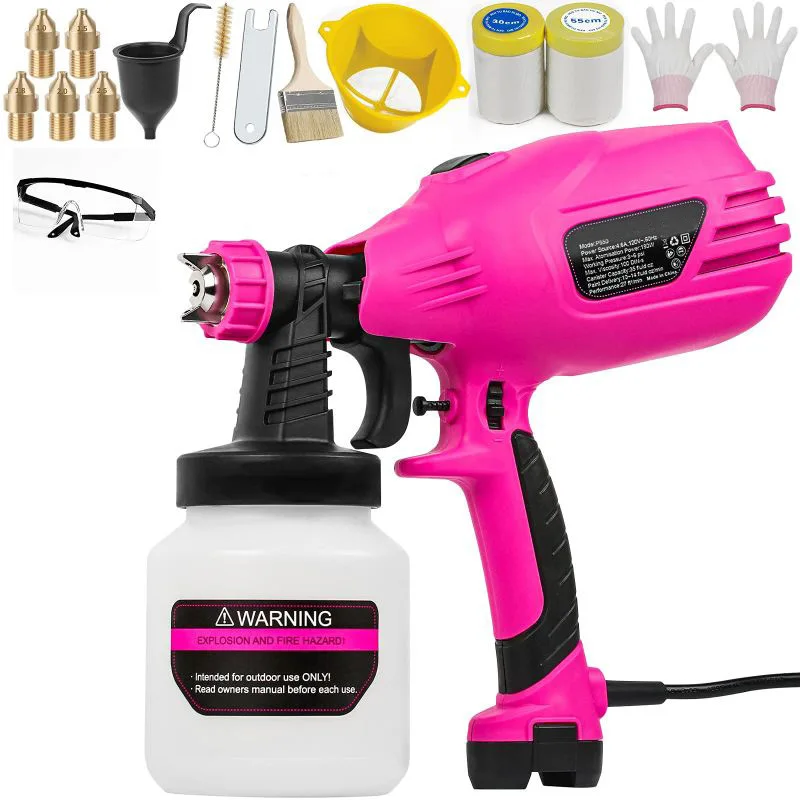 LANDSEA New Arrival Electric painting Spray Gun High Pressure Powered Paint Spray Gun Pistola De Pintura