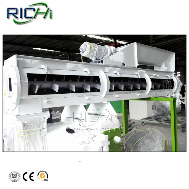 CE Verified 8-12 T/H Animal Boiler Chicken Chick Bull Carp Feed Pellet Machine On Sale