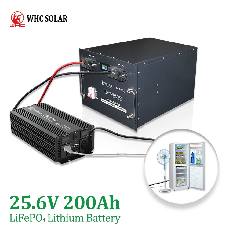 WHC SOLAR 25 6 v 200ah LiFePO4 24v литиевая батарея солнечная энергия для солнечной системы от китайского поставщика