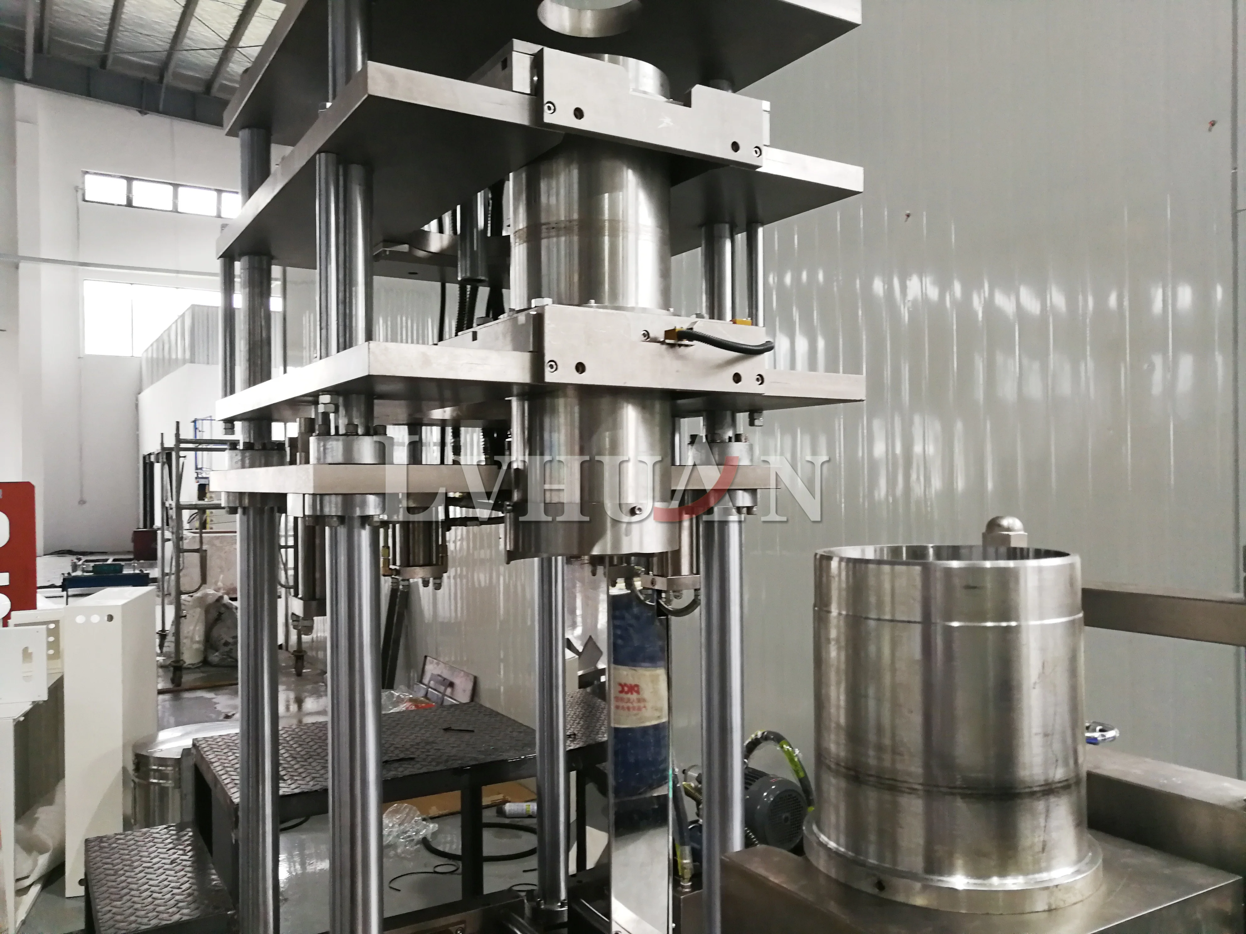 Air Tight Easy Discharge PTFE Mixer Large Loading Coefficient Stable Movement