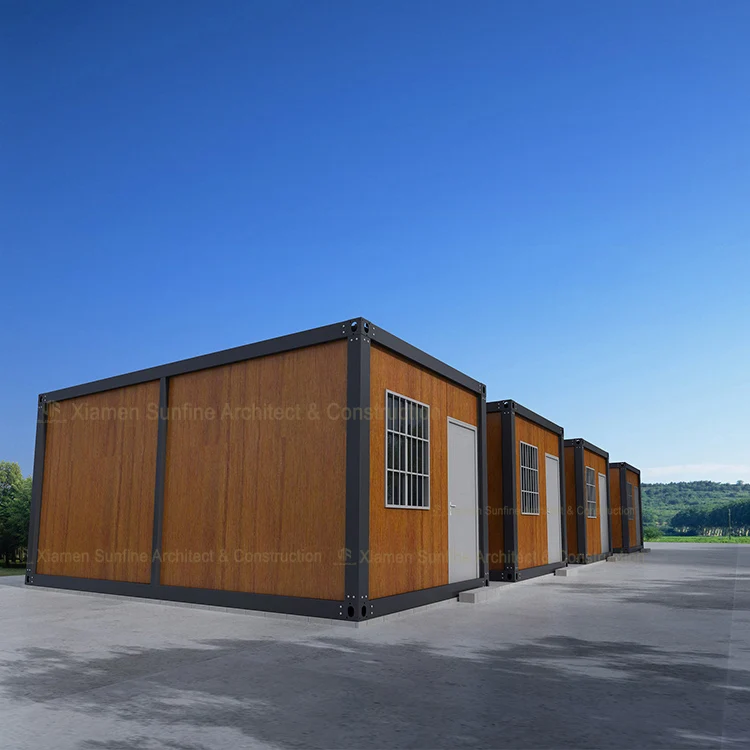 20-футовые офисные модульные съемные контейнерные дома